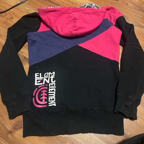 Colorblock Hoodie with Logo - Picture 4 of 5